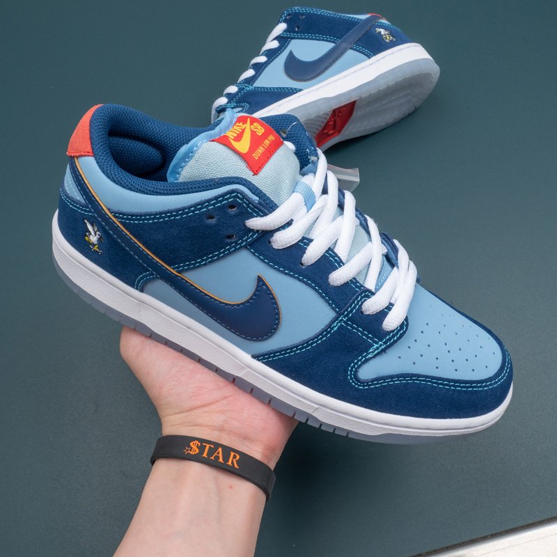 Why So Sad X Nike SB Dunk Low Blue Online Sale WOWSNKRS